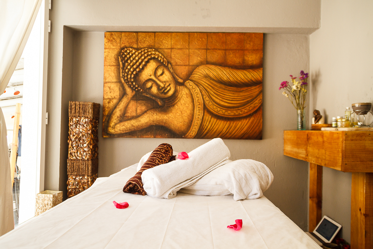 Massage and wellness space at Elements Ibiza